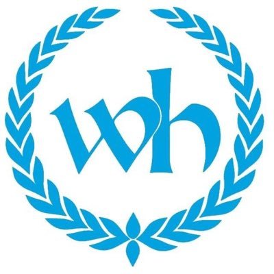 A w and a h logom representing Woodland Hills
