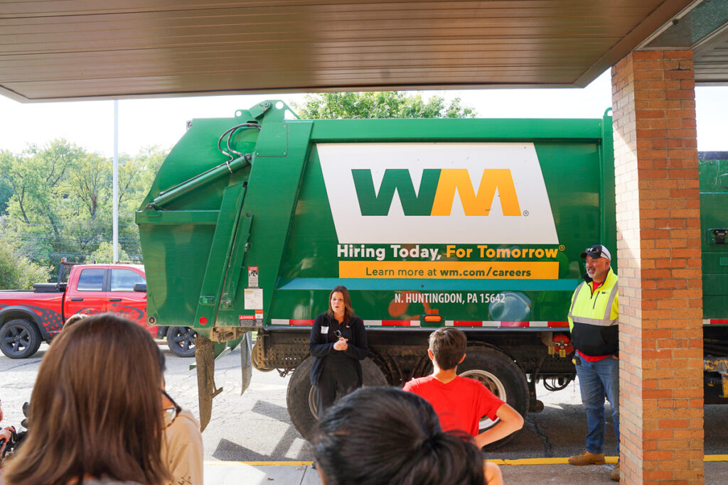 waste management presentation to students