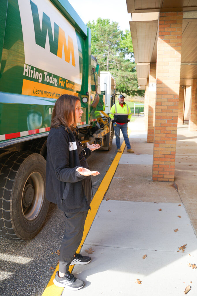 waste management presentation to students