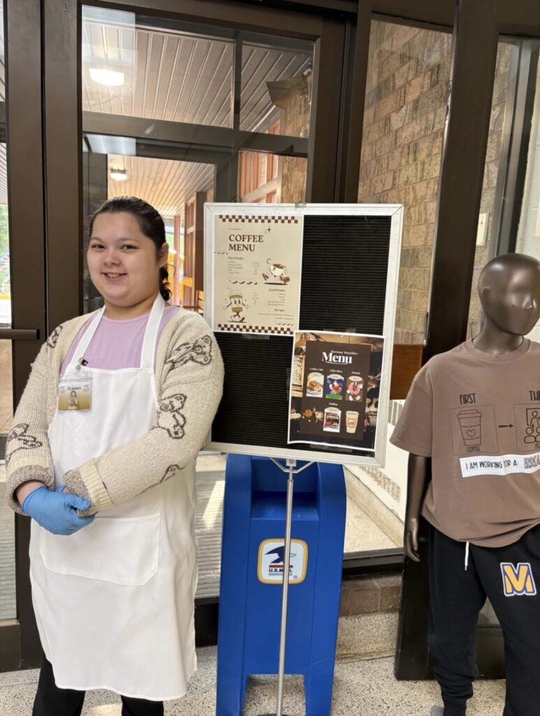 student-run coffee shop