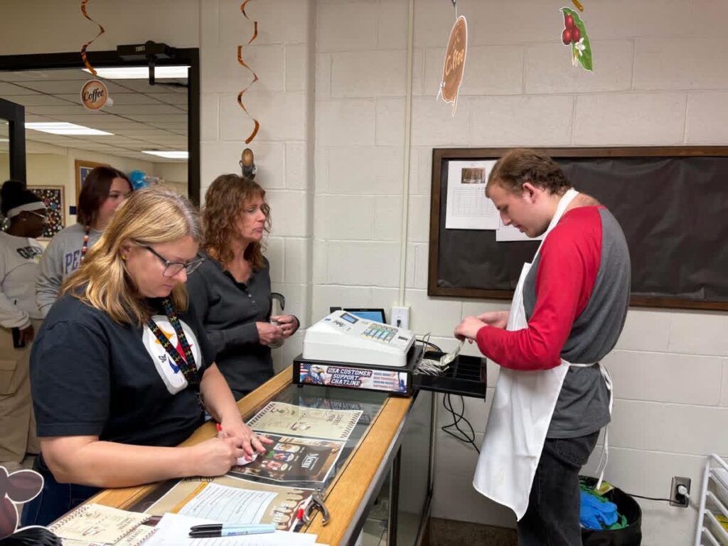 student-run coffee shop