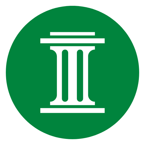 green pillar icon