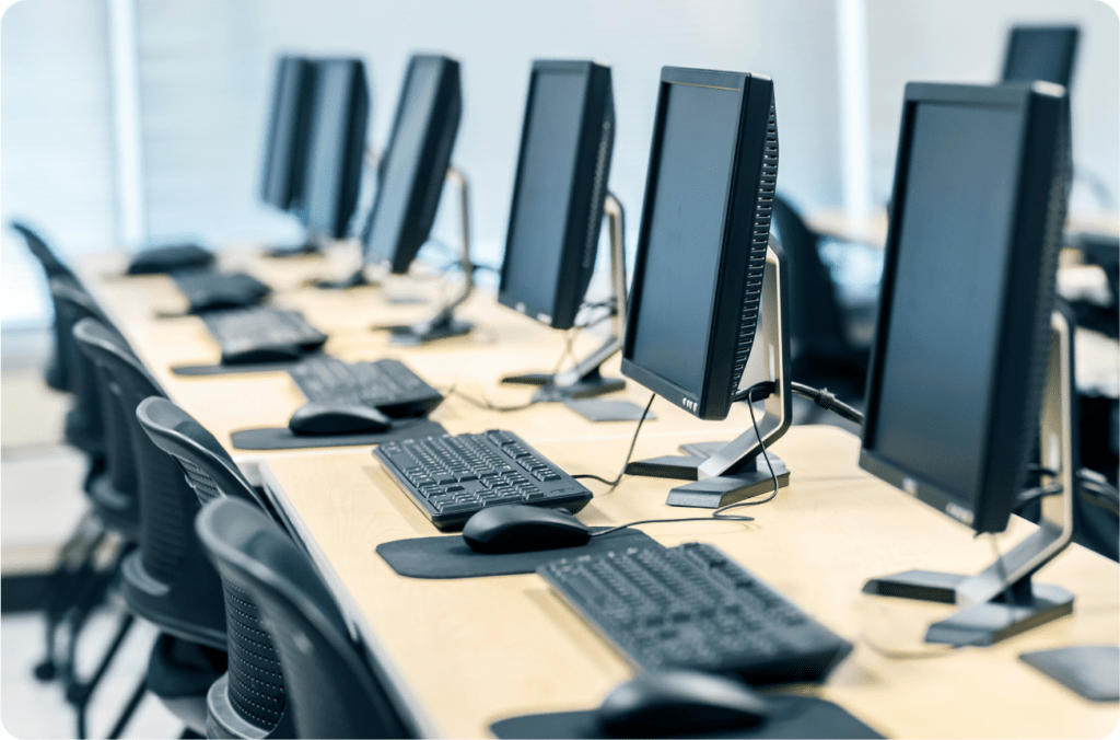 school computer lab