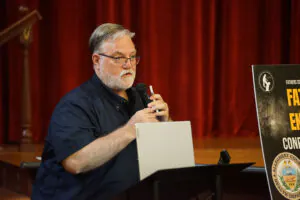 Keynote speaker Nick Kasovac talks about fatherhood's impact on child development