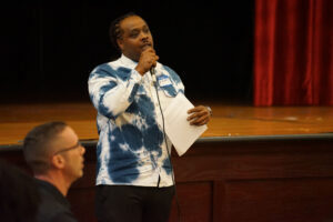 Rakeem Collins and Josh McKinley host the final breakout session of the conference on legacy building