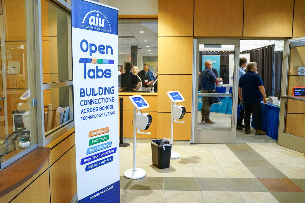 technology professionals at Open Tabs event