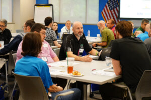 technology professionals at Open Tabs event