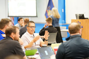 technology professionals at Open Tabs event