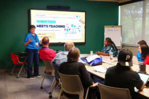 technology professionals at Open Tabs event
