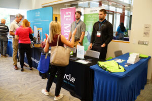 technology professionals at Open Tabs event