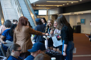 Students interact with youth-serving organizations