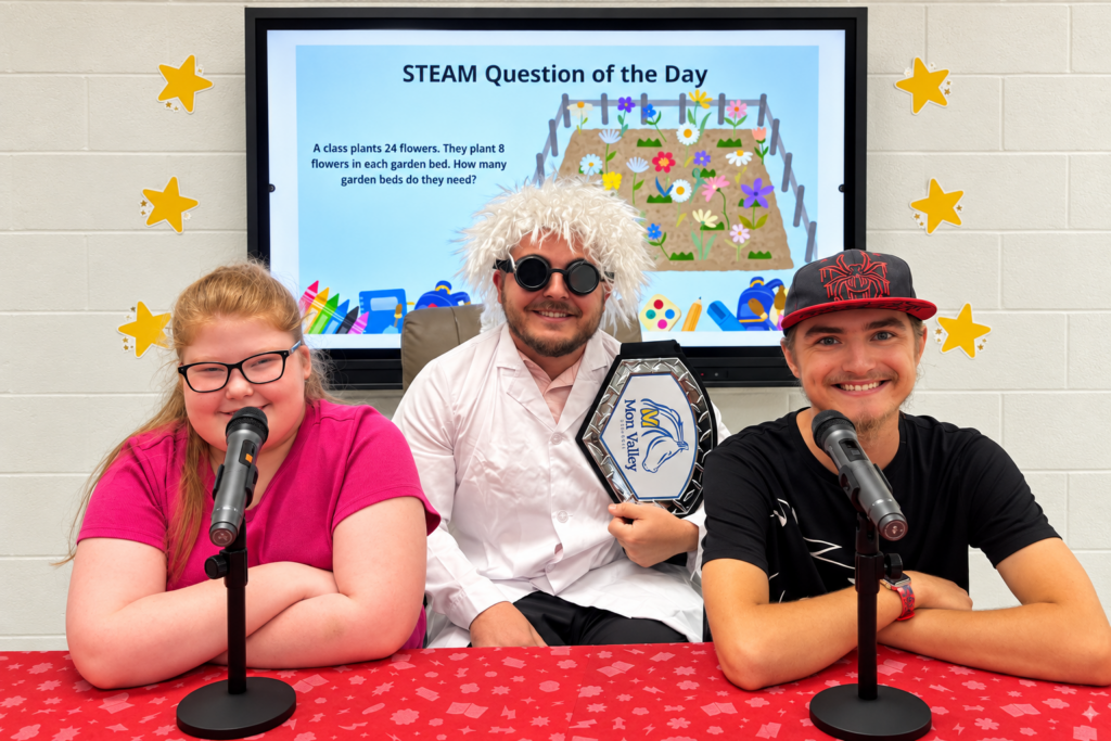 students host mon valley morning announcements