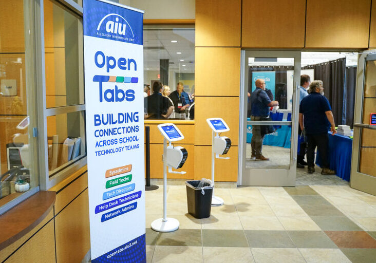 technology professionals at Open Tabs event